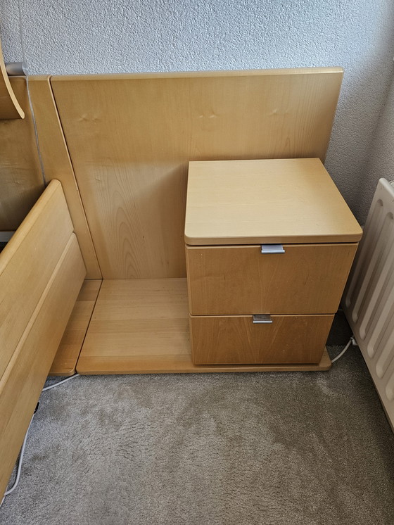 Image 1 of Rete in legno pesante (acero) con telaio e reti a doghe elettriche