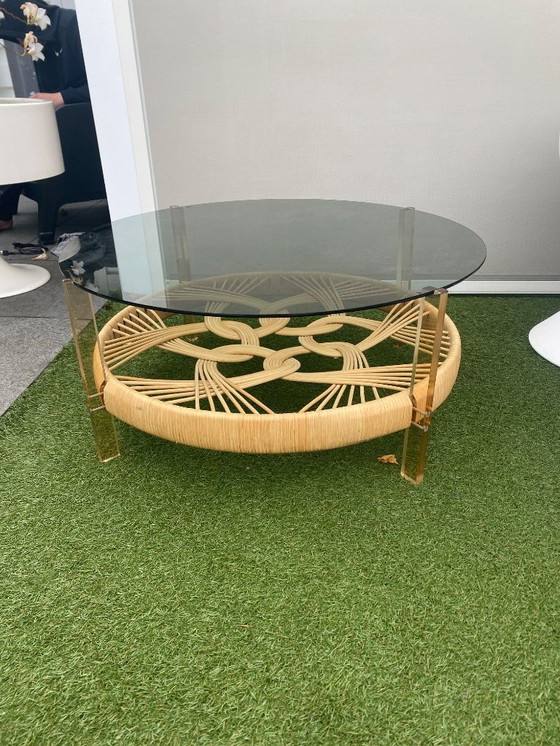 Image 1 of Table basse design de l'ère spatiale, très belle