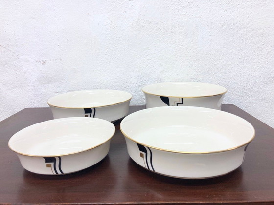 Image 1 of Noritake Portfolio Stoviglie anni '70-'80 Design stile Art Deco