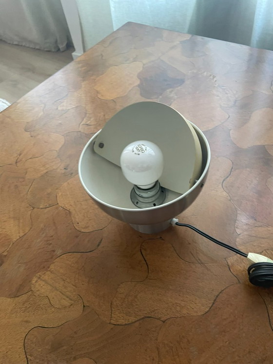 Set of 2 vintage Space Age table lamps – 1970s – Raak lighting, Aluminium (photo 3 of 6)