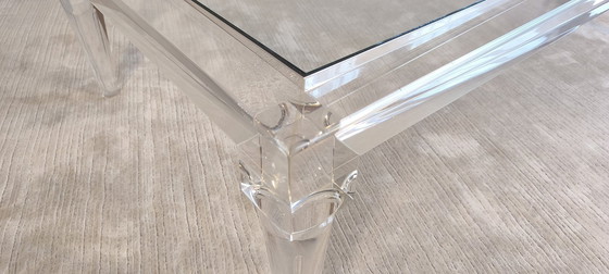 Image 1 of ✨💎 Exceptionnelle grande table basse FABIANART – Altuglas massif – Made in Italy 💎✨