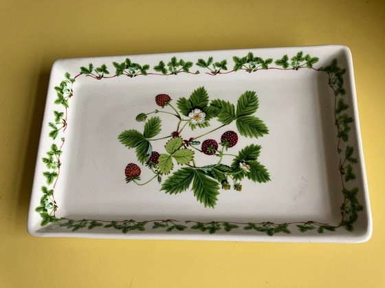 Image 1 of Botervloot Portmeirion Summer Strawberries in prima staat