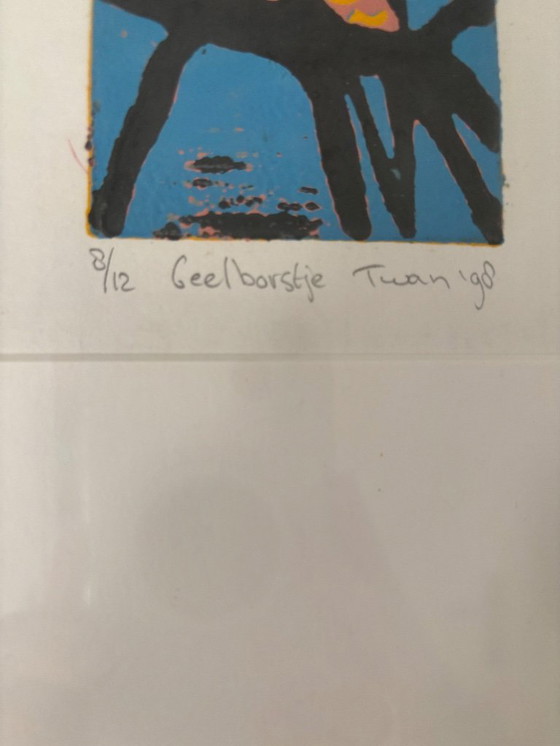 Image 1 of 2 linogravures de Twan de Vos