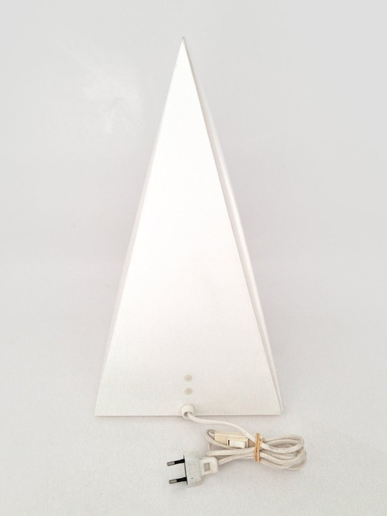 Table lamp Harco Loor for Woja, WOJA Holland, Plastic, White, Vintage (photo 9 of 12)