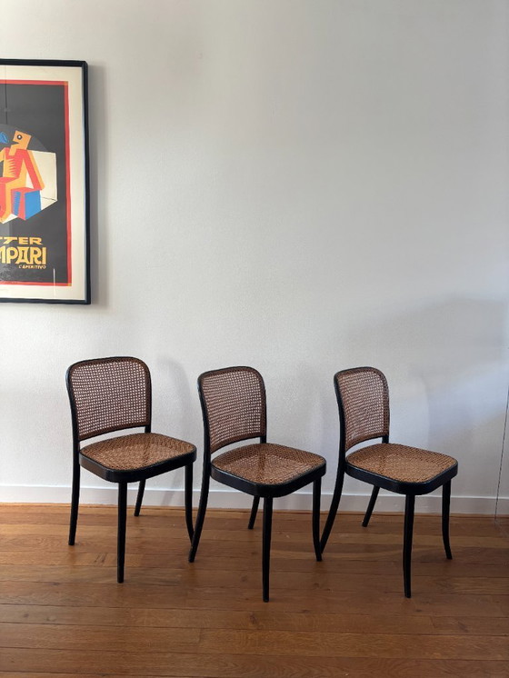 Image 1 of 5 sedie Thonet originali – fabbrica Ligna