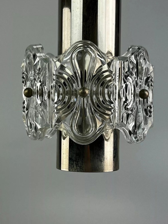 Image 1 of 60s 70s lamp lamp glass ceiling lamp hanging lamp space age design