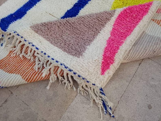 Handgefertigter marokkanischer Teppich, 200cm x 100cm – Teppiche & Läufer, Wool, Modern (photo 9 of 13)