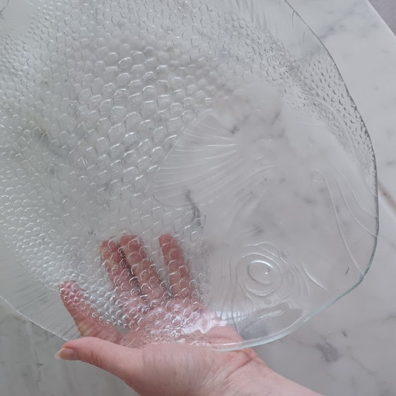 Image 1 of Set da pesce vintage Arcoroc (1 ciotola + 6 piatti) Arc International