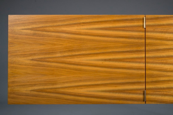 Image 1 of  Vintage wandkast in notenhout, 1960