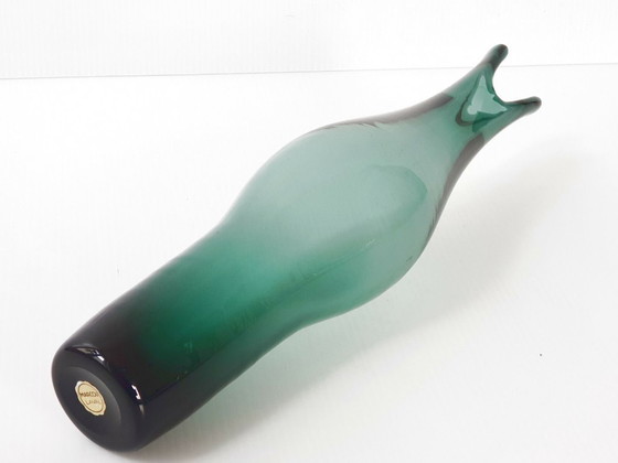 Image 1 of MAGNIFICENT VINTAGE 1960 GLASS VASE SIGNED MARCOU LAVAL 60S 1960S