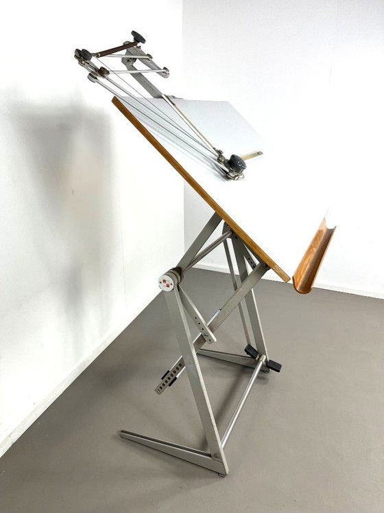 Image 1 of Industrial drafting table by Friso Kramer for Ahrend/de Cirkel, 1970s