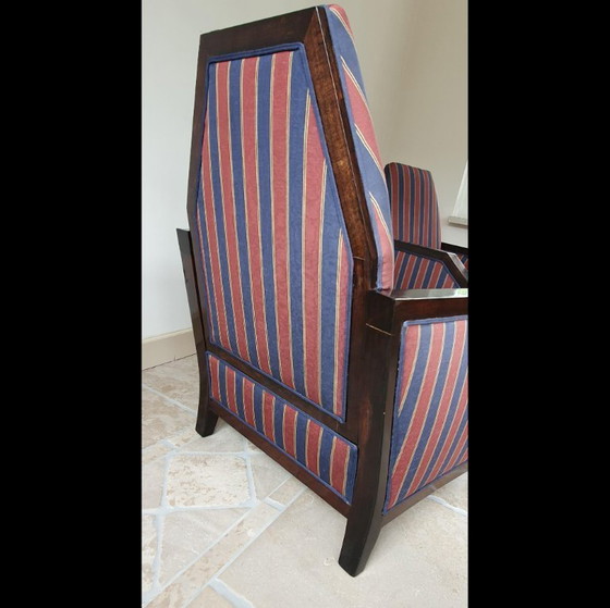 Image 1 of Twee Art Deco fauteuils