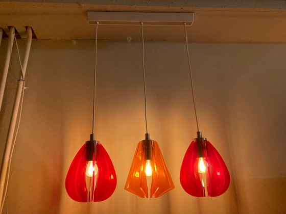 Vintage Pendant Lamp – Plexiglass, Plastic (photo 5 of 5)