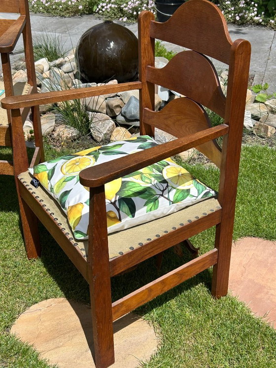 Image 1 of 3 Hague School chairs by Cornelis van der Sluys
