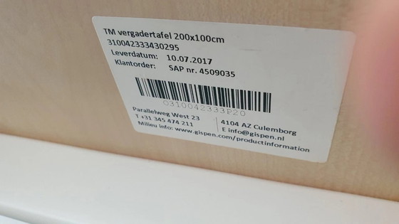 Image 1 of Gispen TEAM TM design table dutch design modular