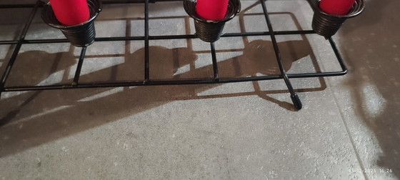 Image 1 of Vintage Tomado candlestick black metal