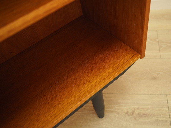 Image 1 of Teakhouten boekenkast, Deens design, jaren 70, gemaakt in Denemarken.