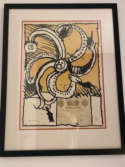 Image 1 of Madame de Parades - Pierre Alechinsky