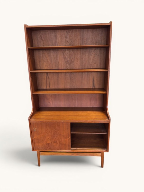 Danish "Bornholmer" bookcase by Johannes Sorth from 1964 – Wood (photo 4 of 12)
