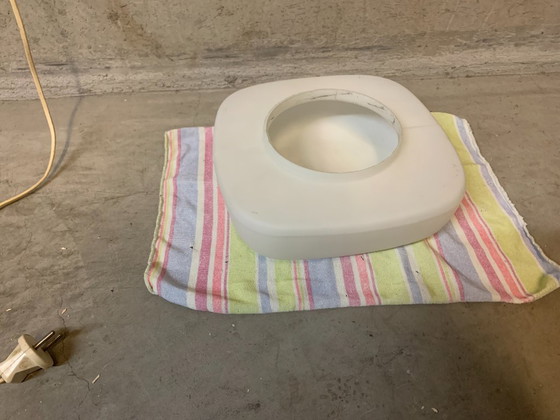 Image 1 of Witte RZB opaline Bauhaus wandlamp