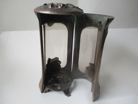 Image 1 of Tomb Lantern or tombstone Lantern, Bronze 3.3 kg, For Indoors and Outdoors