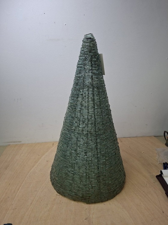 Image 1 of Vintage Tao Tesserine design lamp set 60s/70s