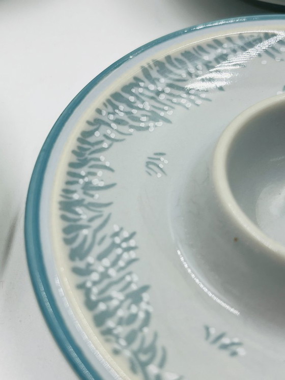 Serie de 6 Hueveras Thomas Rosenthal – Design Trend – Loza, Ceramic (photo 6 of 9)