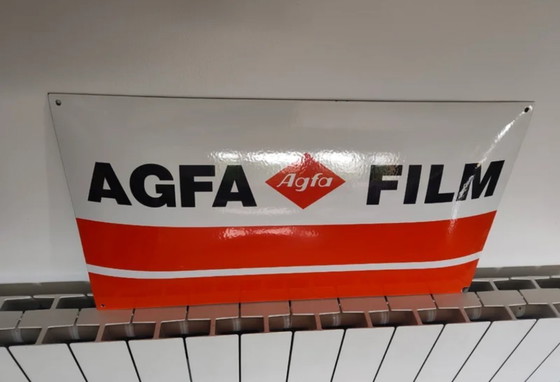 Image 1 of Vintage AGFA emaille bord
