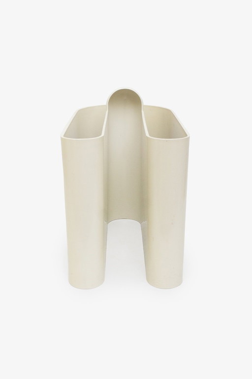 Porte-revues Bilumen couleur crème Rodolfo Bonetto des années 70