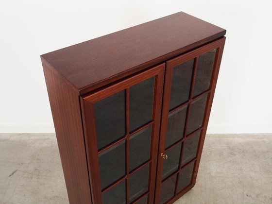 Image 1 of Vitrine en acajou, design danois, années 1970, fabriquée au Danemark