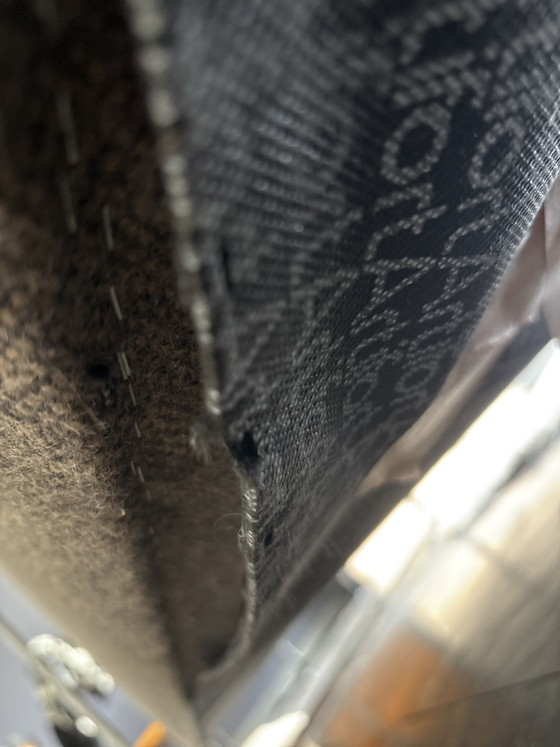 Image 1 of Artifort 3 boutons, ploegwol bruine