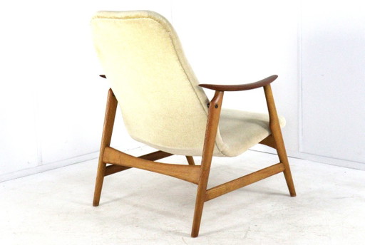 Frode Braathen and Hans Brattrud for Dokka Möbler Armchair Model 500 - Lowback Armchair – fauteuils, Wood (photo 2 of 18)