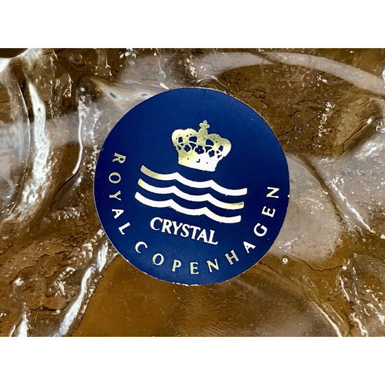 Image 1 of Vintage glass bowl by Per Lütken for Holmegaard, Denmark 1990