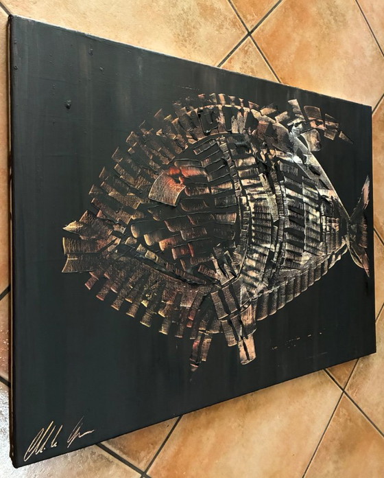 Fish 1 – Walter Geraci, Paintings & Drawings, Canvas, Other (photo 6 of 13)