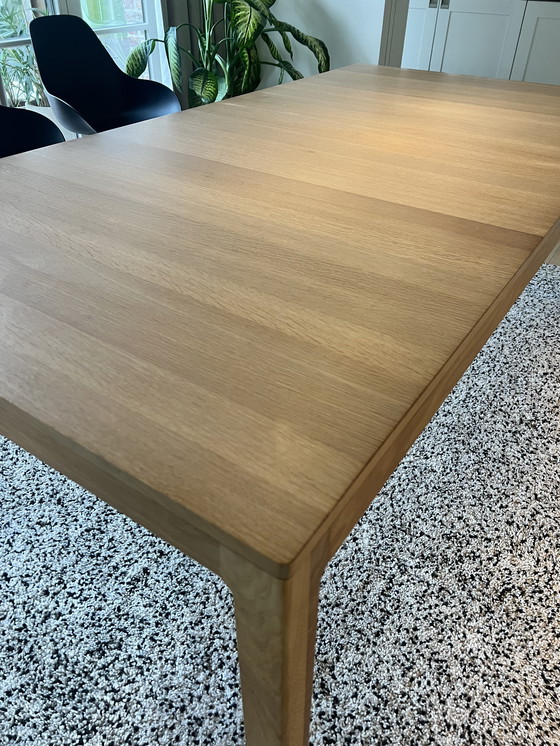 Image 1 of Team7 - Verlengbare Eikenhouten eettafel