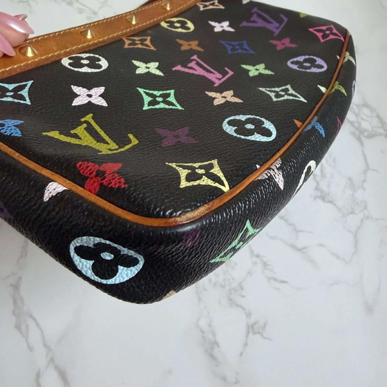 Louis Vuitton Monogram Multicolor Pochette Accessoires – Clutches, Lienzo, Ante, Vintage (photo 18 of 22)