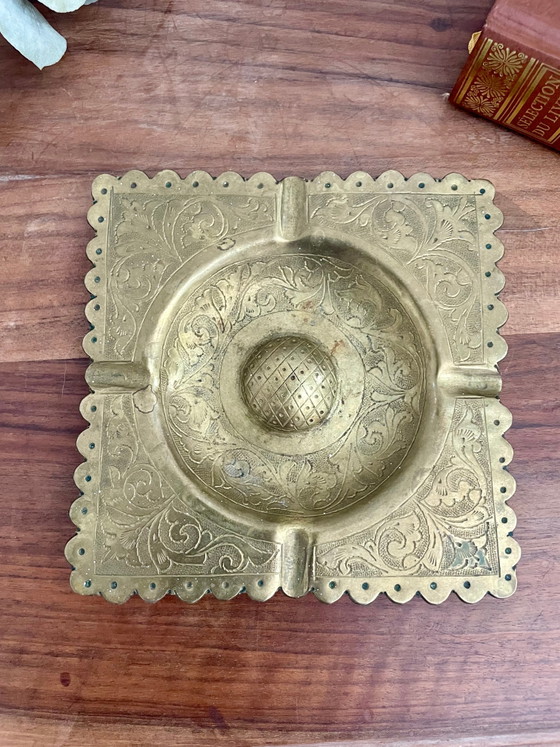 Cenicero Oriental Dorado – Objetos decorativos (photo 2 of 2)