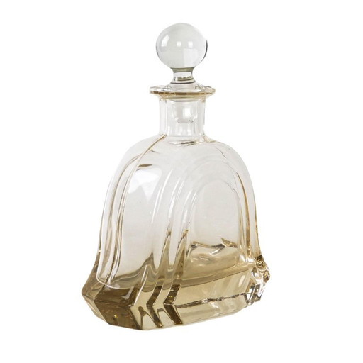 Caraffa in vetro, design italiano, anni '70, produzione: Italia