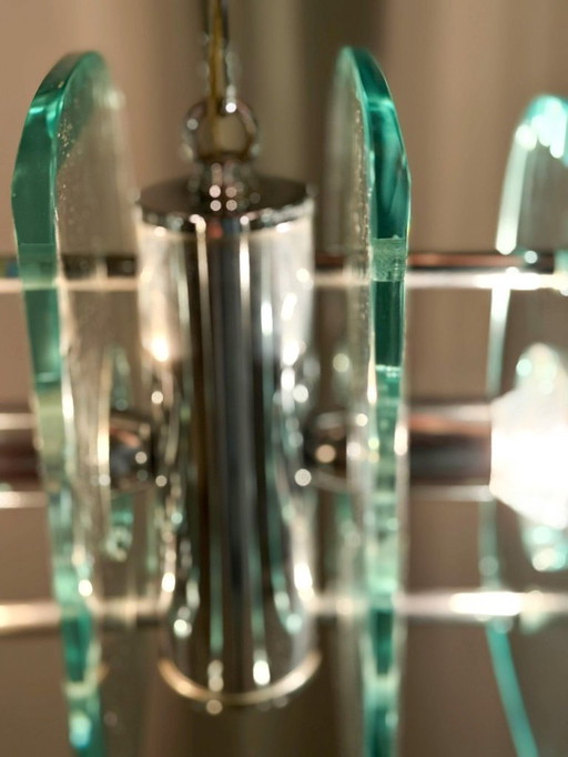 Lampada a sospensione/plafoniera, Fontana Arte, Italia, anni '70