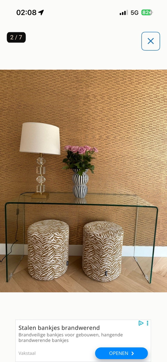 Table d'appoint design : Bureau – Tables d'appoint, Glass (photo 2 of 7)