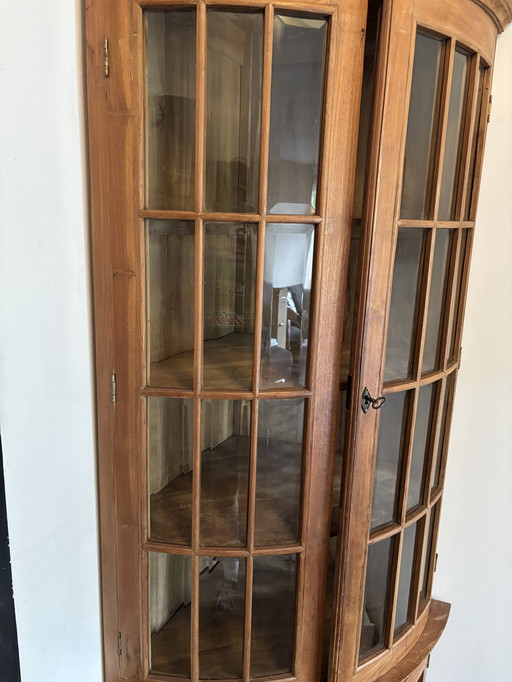 Wooden Corner Cabinet