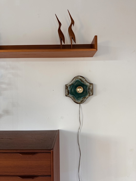 Image 1 of Applique vintage en céramique, Hustadt Leuchten '60