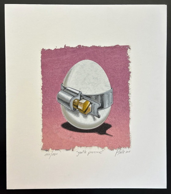 Image 1 of Serigrafía de Sharon Amir - Presión suave