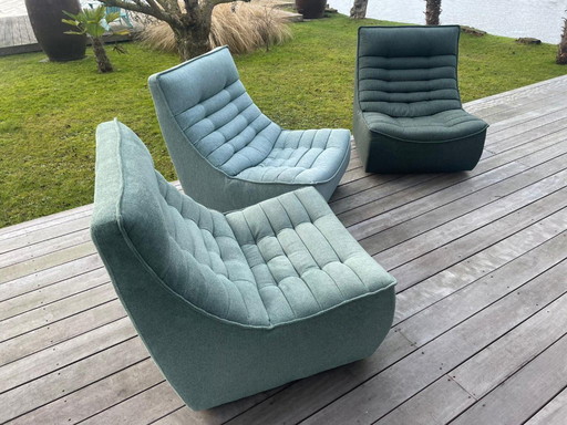 3 Foxtrot seating elements by Calia Italia