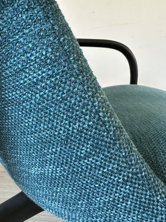 2x Artisan design Armchairs PRICE PER PIECE – Wood, Textile (photo 6 of 10)