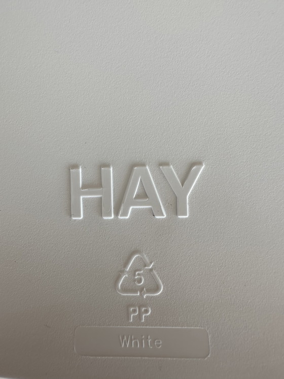 Image 1 of 8x Hay About A Chair blanc et rembourré