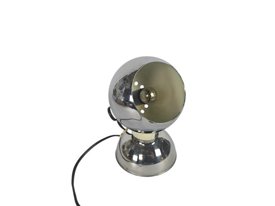 Image 1 of Goffredo Reggiani - Augapfel-Lampe - Chrom - 1960er Jahre