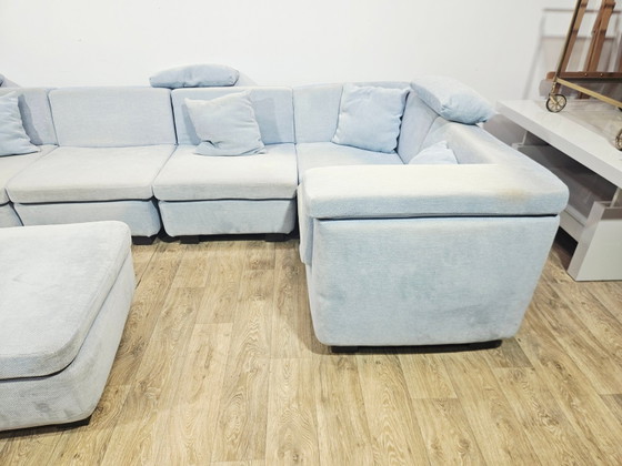 Modulaire hoekbank van Rolf Benz, jaren 70, set van 9 – Modulaire banken (photo 16 of 19)