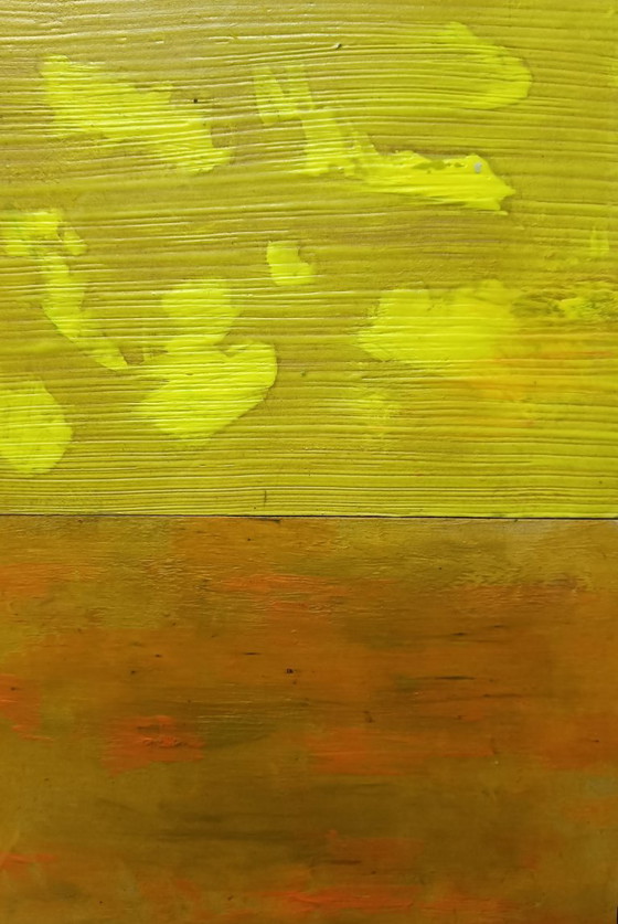 Image 1 of Oil painting on panel, 1990s, Italy, “Zenithal Light”