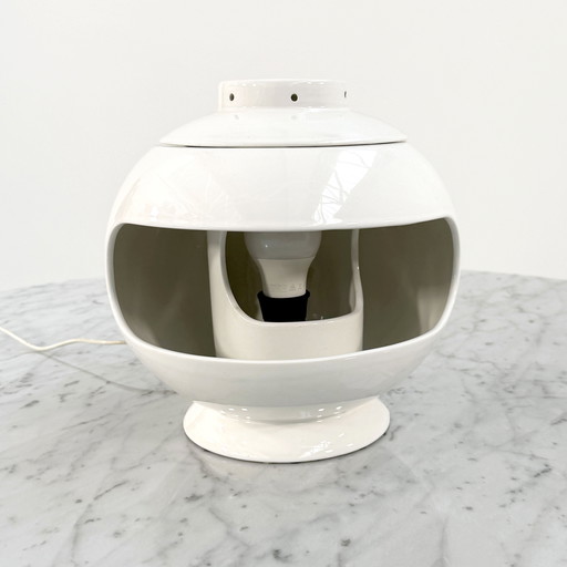 Lampe de table en céramique italienne, 1970